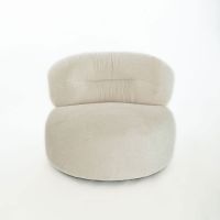 Fauteuil pivotant BOULE DE NEIGE 102x105xh82cm