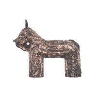 Statuette HORSE en bois vieilli