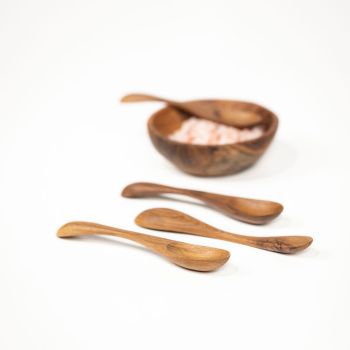 Cuillère en teck naturel THIN SPOON Small 15cm - Set de 6