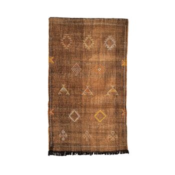 Tapis berbère Sabra en soie de cactus - modèle A10