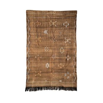 Tapis berbère Sabra en soie de cactus - modèle A13