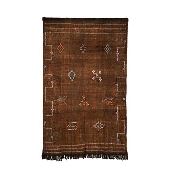 Tapis berbère Sabra en soie de cactus - modèle A20