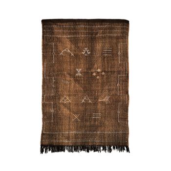 Tapis berbère Sabra en soie de cactus - modèle A24