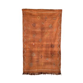 Tapis berbère Sabra en soie de cactus - modèle A28