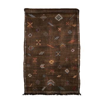 Tapis berbère Sabra en soie de cactus - modèle A29