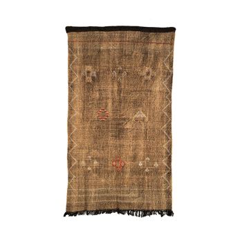 Tapis berbère Sabra en soie de cactus - modèle A8