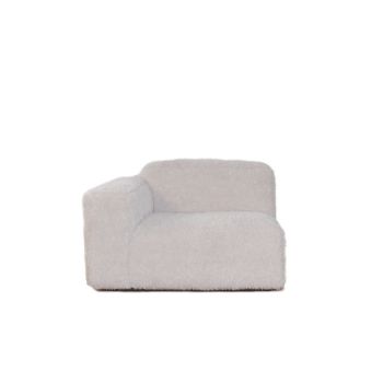 Canapé modulaire Ours Polaire - 1 place avec accoudoir