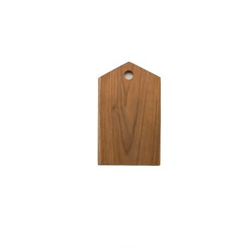 Planche à découper en teck naturel MAISON SMALL - 25x15cm