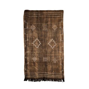 Tapis berbère Sabra en soie de cactus - modèle A21